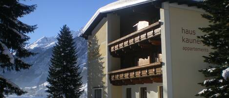 Voorkant van accommodatie