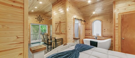 1 chambre, fer et planche Ă repasser, Wi-Fi, draps fournis