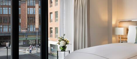 In-room safe, blackout curtains, soundproofing, iron/ironing board