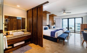 Agatha Queen | Premium bedding, pillowtop beds, free minibar, in-room safe - Sensira Resort & Spa Riviera Maya (Puerto Morelos)