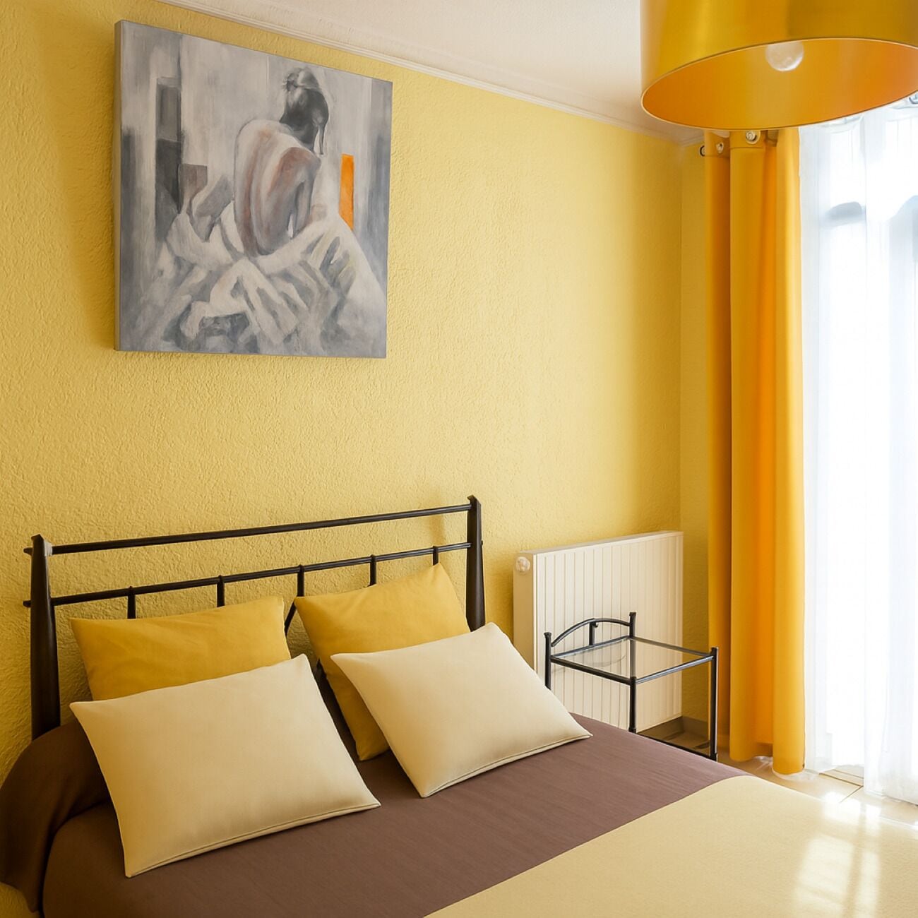 Premium bedding, memory-foam beds, free WiFi, bed sheets