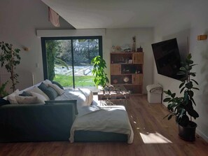 Living area - Charming country villa with swimming pool (Saint-Laurent-les-Églises)