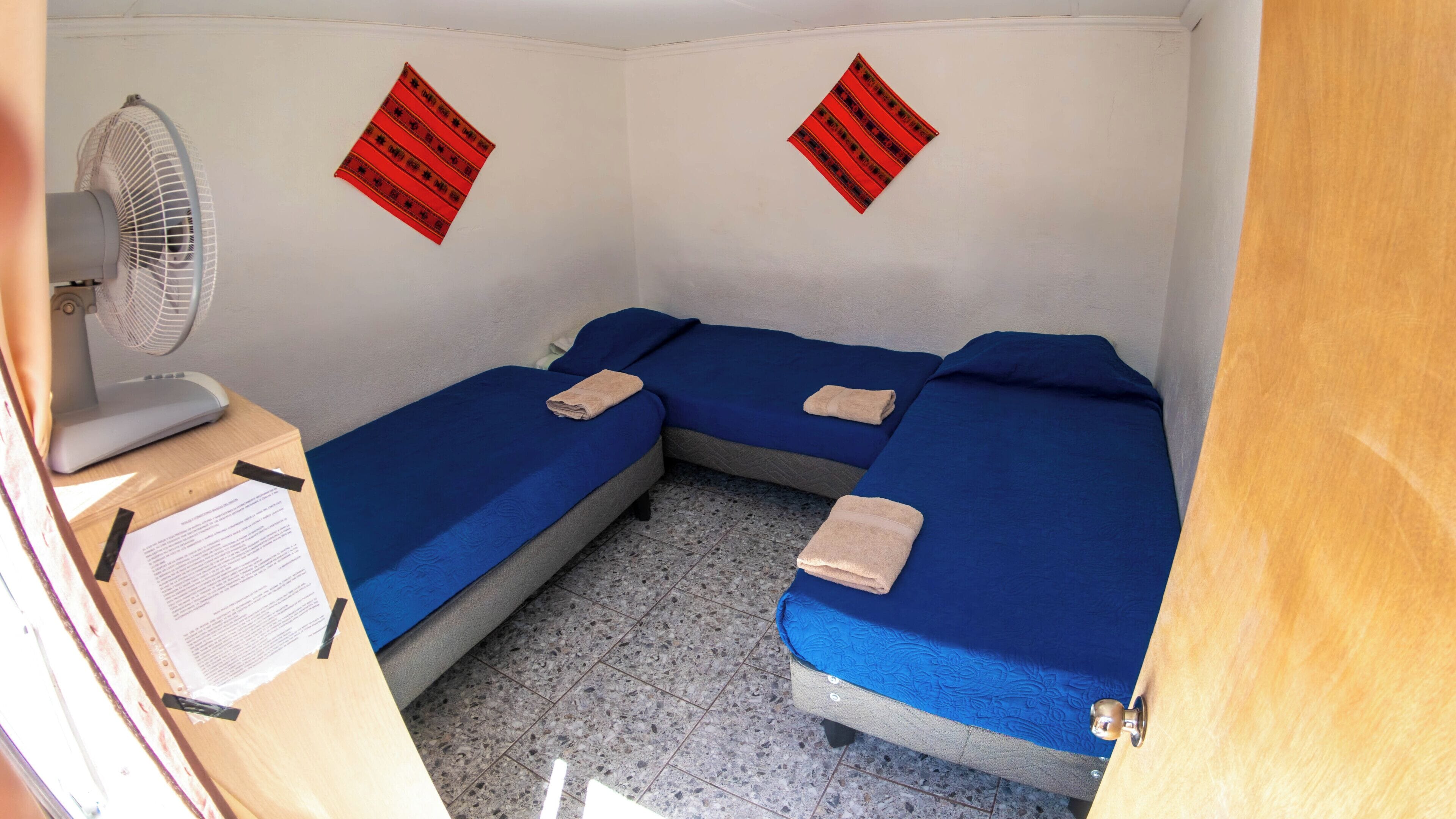 Chambre triple Standard, patio