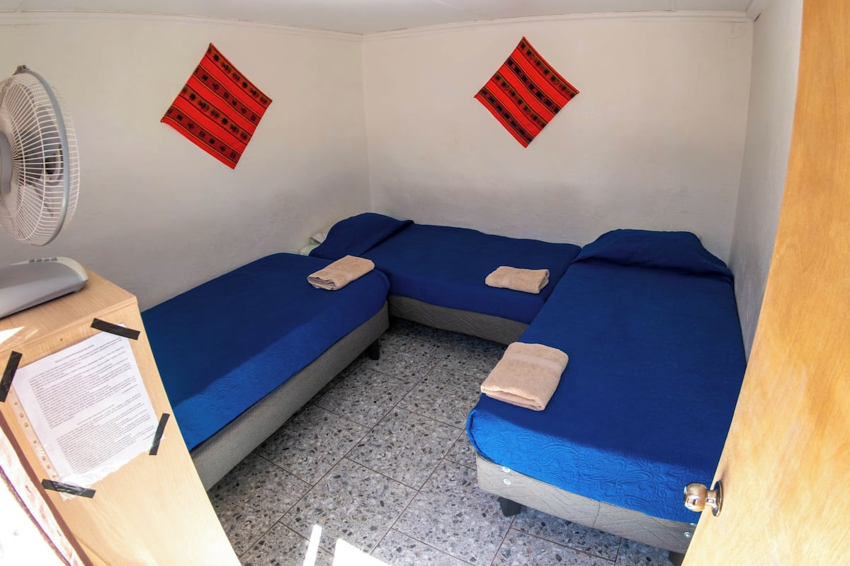 Chambre triple Standard, patio