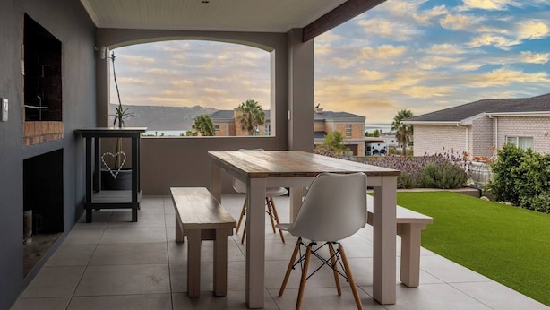 House, 3 Bedrooms, Smoking, Balcony | Dining room - Serene Langebaan Getaway With Garden and Pool Views (Langebaan)