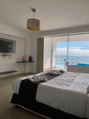 Suite Studio, vue plage