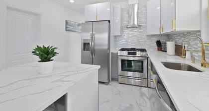 NYC Riverfront White Marble Sanctuary Free Parking