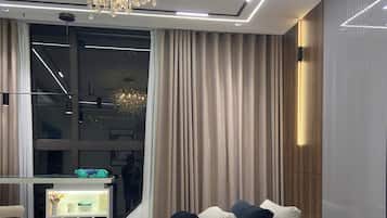 Apartment, Beach View | Living room