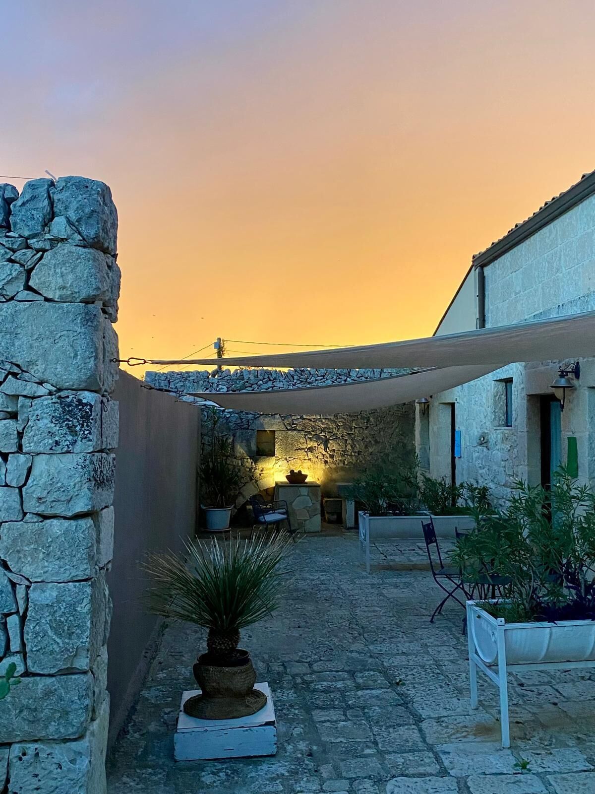 Monolocale Classic, vista cortile | Terrazza/patio