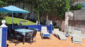 Villa | Outdoor dining - 2 Bed Villa - Sleeps 5 - Private Pool & Garden (Nerja)