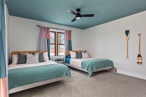 5 bedrooms, iron/ironing board, travel crib, WiFi