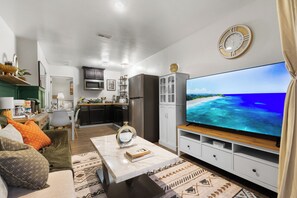 Smart TV, books, music library
