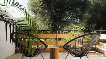 Classic Double or Twin Room, Garden View | Terrace/patio