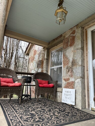Harve Pruitt Stone Cottage on the Little Buffalo