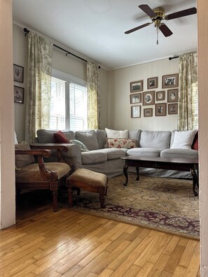 Smart-tv en een open haard