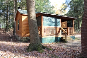 Exterior - Luxury Couples Cabin in Cook Forest with hot tub, wood fireplace ~ NO PETS (Clarington)