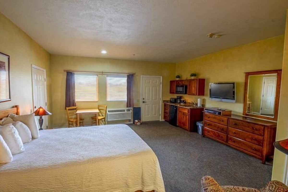 Deluxe Single Room, Mobility Accessible, Pets Allowed | 1 bedroom, desk, laptop workspace, blackout drapes