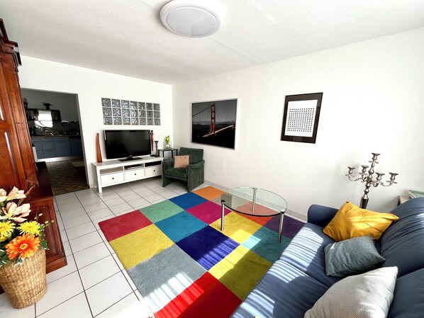 Living area - Bright 64sqm vacation apartment in Heusweiler (Heusweiler)