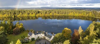 Lochside Luxury: Historic Home with Stunning Scottish Woodland Views