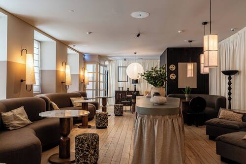 Sitzecke in der Lobby