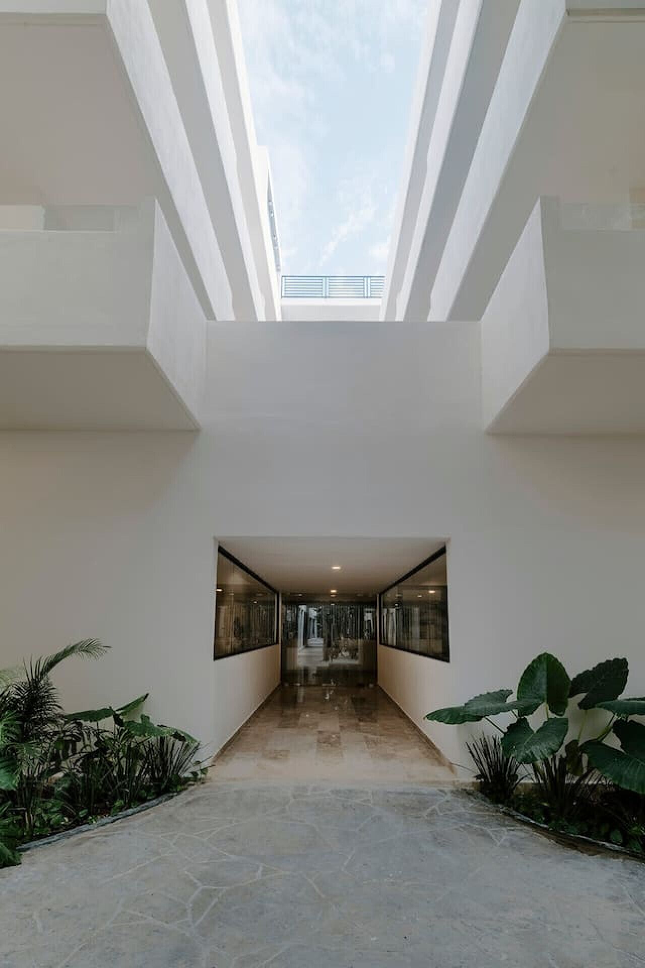 Enceinte de l’hébergement