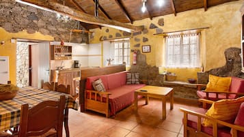 Loft, 2 Schlafzimmer, Raucher, eigener Pool | Wohnzimmer