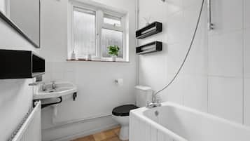 Hair dryer, towels
