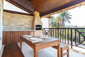 Deluxe House, 5 Bedrooms, Private Pool | Outdoor dining - Bz73 Geribá! Casa c/ piscina privativa 5 Suítes! (Búzios)