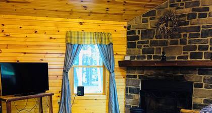 Private, Handicap Cabin with hot tub, 2 minutes to river