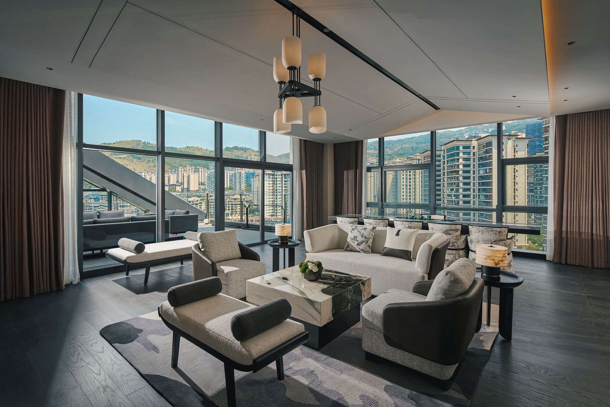 Suite (Wang Xia) | Living area | Flat-screen TV