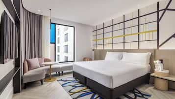 Minibar, free cots/infant beds, free WiFi, bed sheets