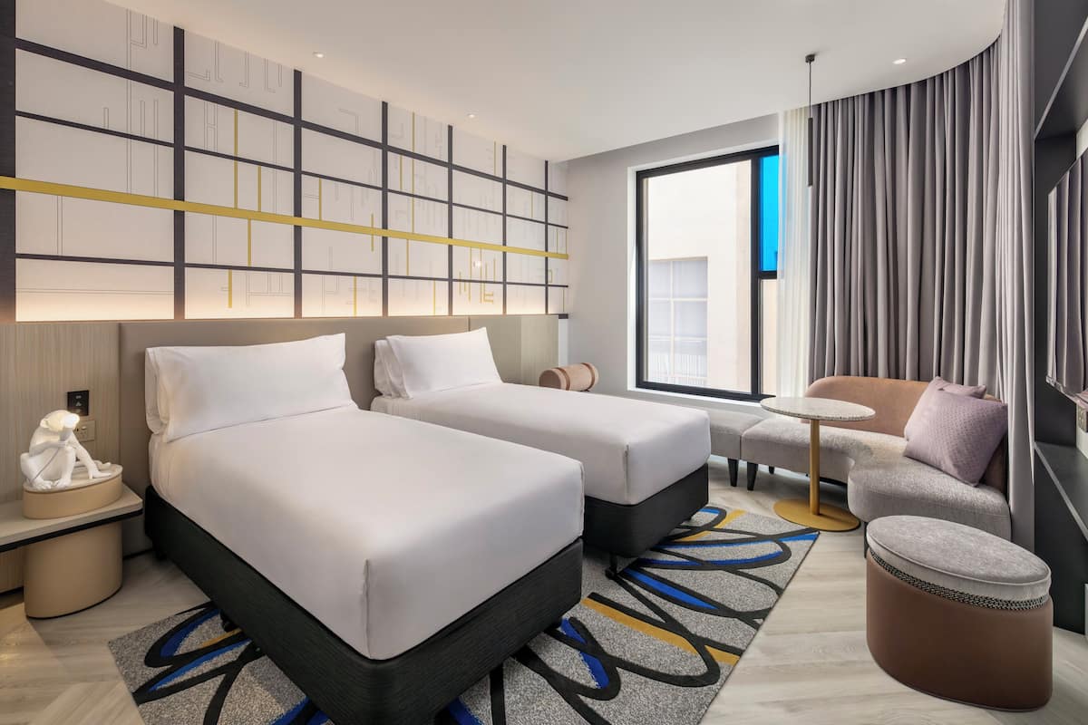 Minibar, lits bébé (gratuits), Wi-Fi gratuit, draps fournis