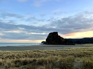 Nær stranden