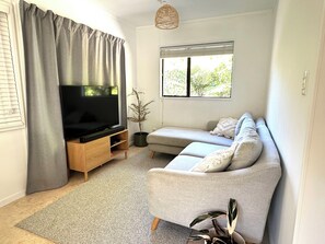 Smart-TV og stereoanlegg