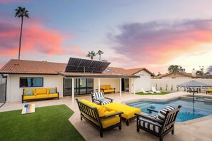 Außenpool, beheizter Pool