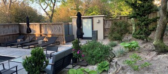 Fire Island Pines Oasis w/4 King Bdrms, Heated Pool, Hot Tub, Ocean & Bay Views