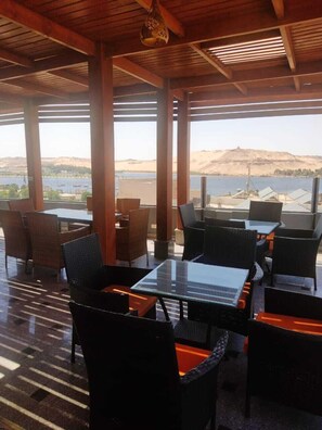Breakfast area - nubanile hotel (Aswan)