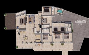 مخطط تصميم الطابق