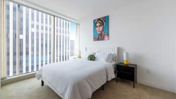 1 bedroom, iron/ironing board, travel cot, free WiFi