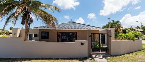 En 45-tommers smart-TV med digitale kanaler samt Netflix