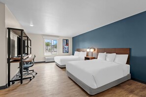 Skrifborð, vinnuaðstaða fyrir fartölvur, myrkratjöld/-gardínur