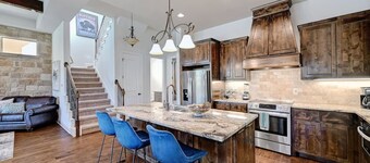 Peaceful Lake LBJ Getaway w/ Private Beach + Stunning Views