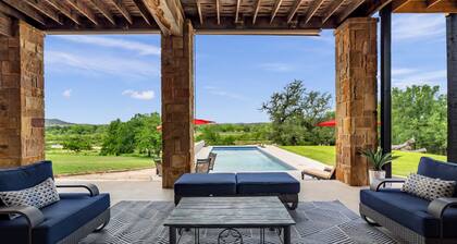 Sweet Life Lake LBJ Grand Getaway: Private Beach, Pool & Entertainment Oasis for 16!