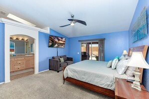 4 bedrooms, desk, iron/ironing board, free WiFi