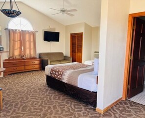 Suite, 2 Queen Beds, Non Smoking | Iron/ironing board, free WiFi, bed sheets - Dew Drop Inn Motel by OYO Miller SD (Miller)