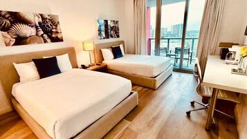 1 bedroom, desk, iron/ironing board, WiFi