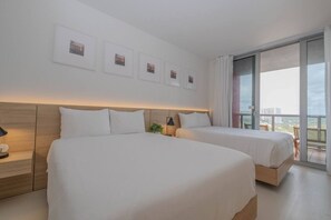 1 bedroom, desk, iron/ironing board, WiFi