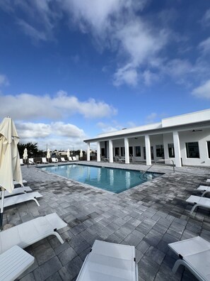 Opvarmet pool