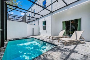 Piscine chauffée
