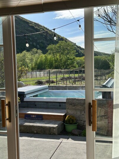 Moonrise Suite in a Vineyard + Winery!
